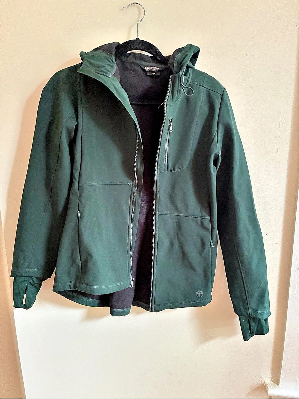 Mondetta Outdoor Project Hooded Jacket Hooded Utility Jacket in Green Size Small